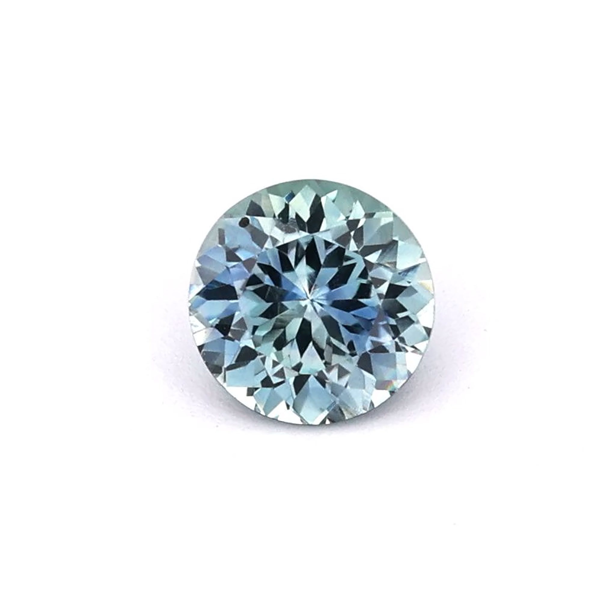 SAPPHIRE FACETED 0.82ct GREEN Blue Green EC UNITEDSTATES HEATED