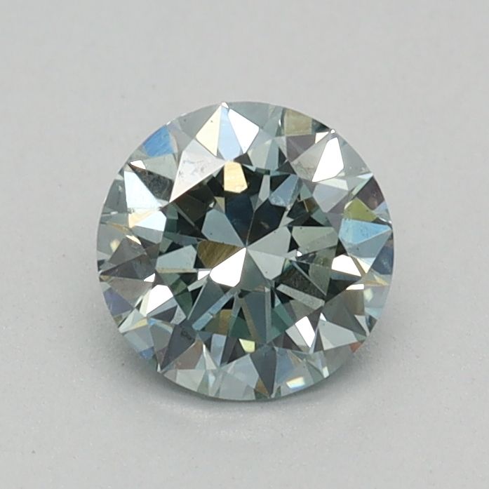 0.35 CT Fancy Intense Green ROUND