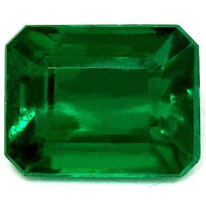 Szmaragd 2,09 ct, zielony, szlif szmaragdowy