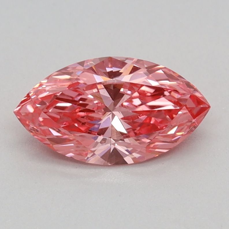 0.42 CT Fancy Vivid Pink MARQUISE