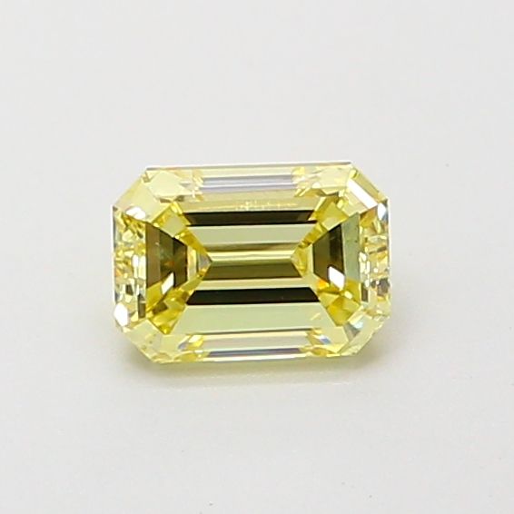 0.48 CT Fancy Yellow EMERALD