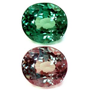 ALEXANDRITE FACETED 0.35ct GREEN Blue Green to Purple EC INDIA NONE