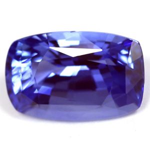 Szafir 2,00 ct, niebieski, szlif cushion