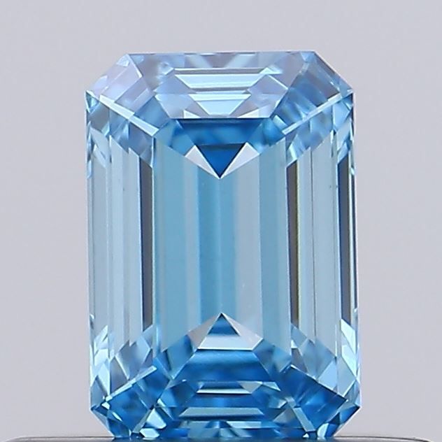 0.4 CT Fancy Vivid Blue EMERALD