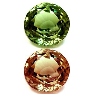 Aleksandryt 2,41 ct, zielony, szlif okrągły