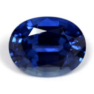 Szafir 3,61 ct, niebieski, szlif owalny