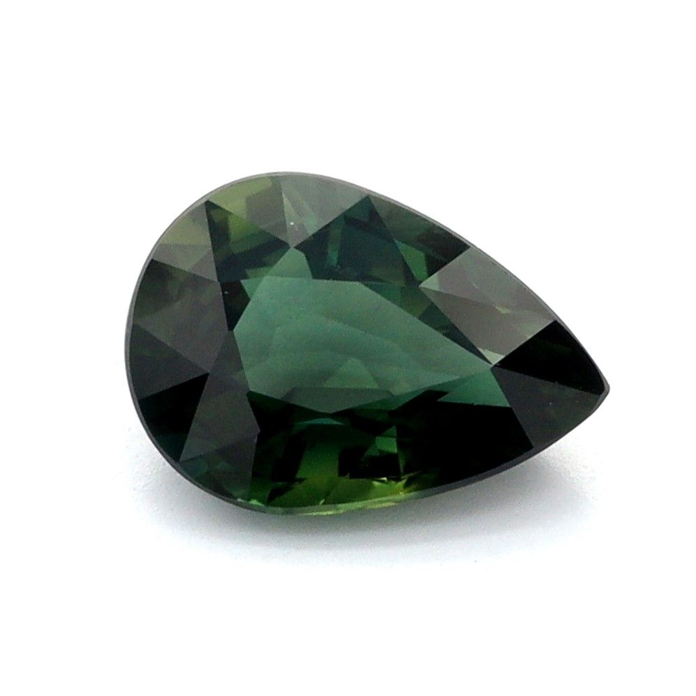 SAPPHIRE FACETED 0.8ct TEAL TEAL EC AUSTRALIA HEATED