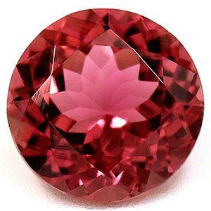 Turmalin 2,06 ct, różowy, szlif okrągły