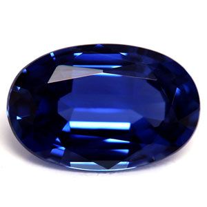 SAPPHIRE FACETED 0.49ct BLUE Intense Blue EC SRILANKA NONE
