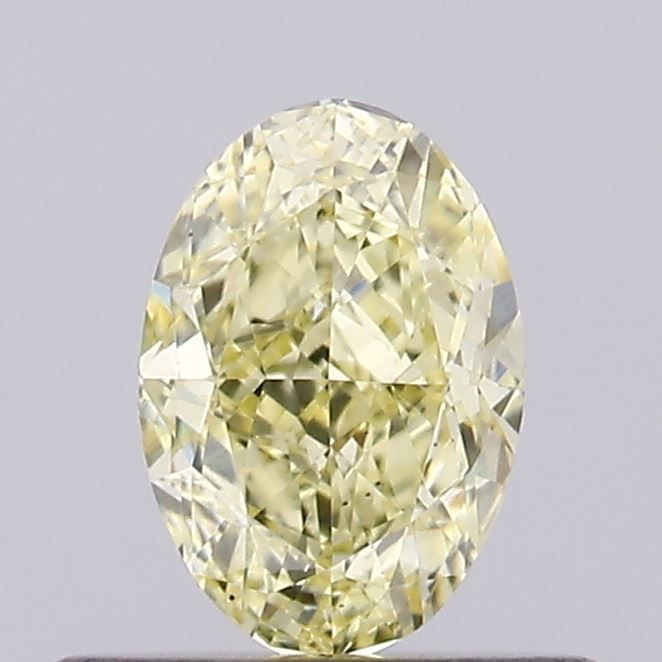 0.49 CT Fancy Yellow OVAL