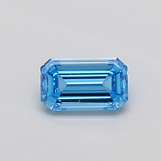 0.3 CT Fancy Vivid Blue EMERALD