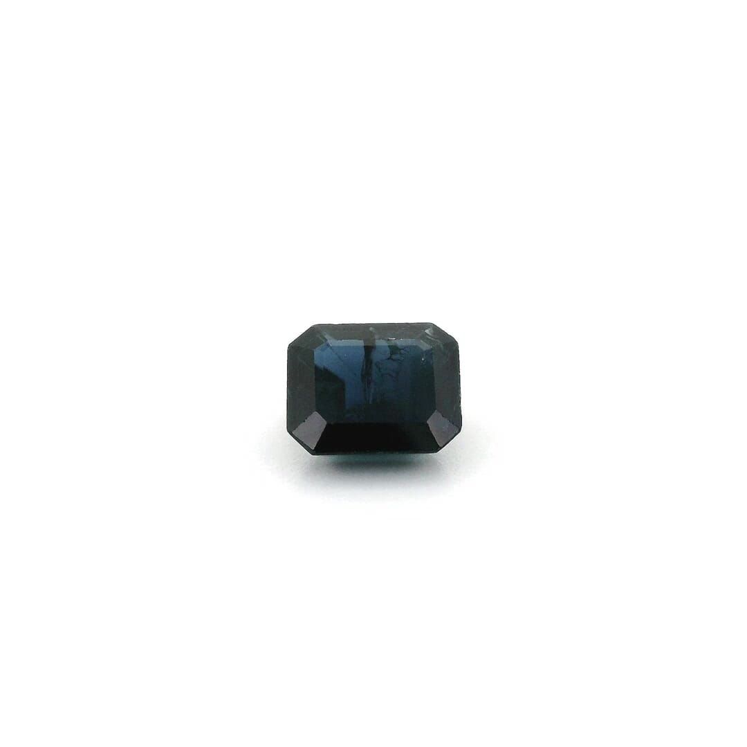 SAPPHIRE FACETED 1.25ct BLUE Deep Blue SI UNITEDSTATES NONE