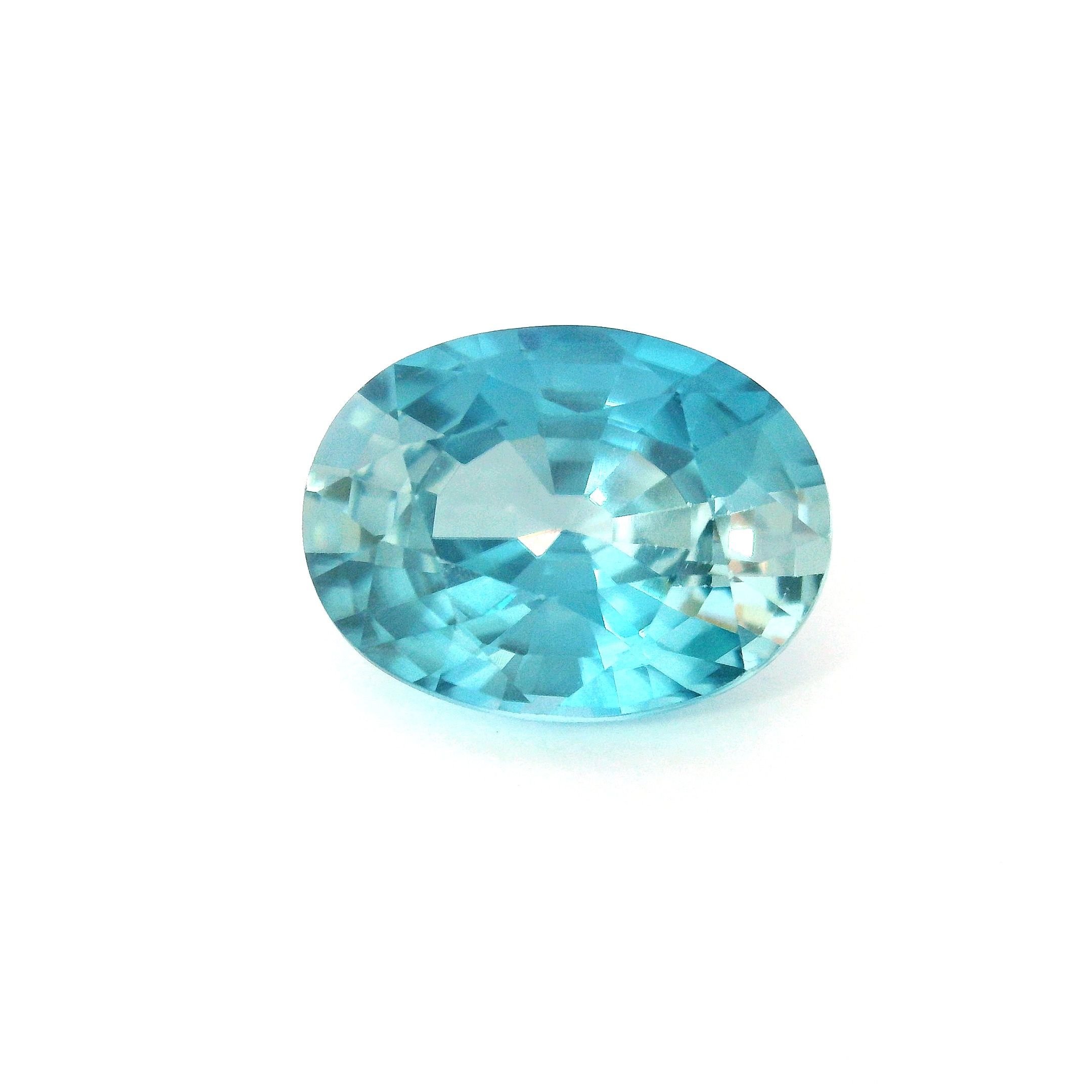 6.33 ct Oval zircon