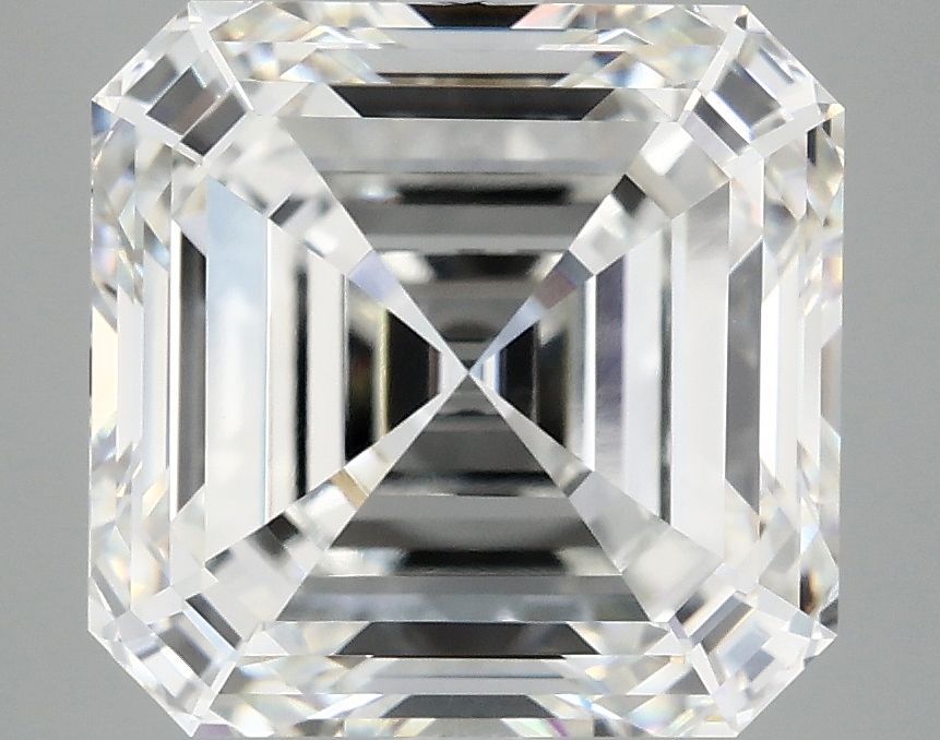 5.93 carat f VVS2 EX Cut IGI asscher diamond