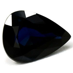 SAPPHIRE FACETED 1.86ct BLUE Navy Blue SI AUSTRALIA HEATED
