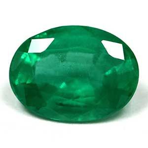 Szmaragd 1,70 ct, zielony, szlif owalny