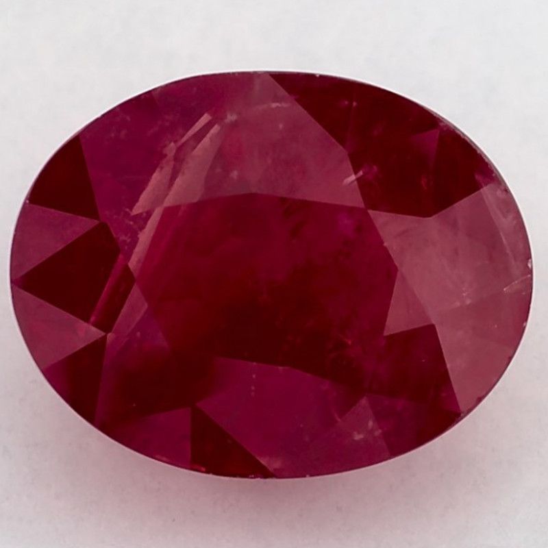 RUBY FACETED 3.55ct RED Red EC MOZAMBIQUE HEATED
