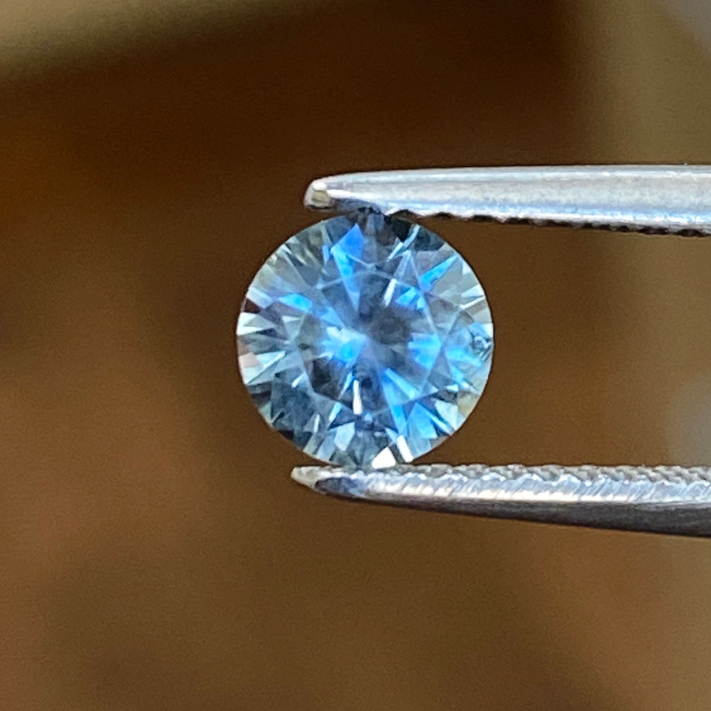 SAPPHIRE FACETED 0.83ct BLUE BLUE EC UNITEDSTATES HEATED