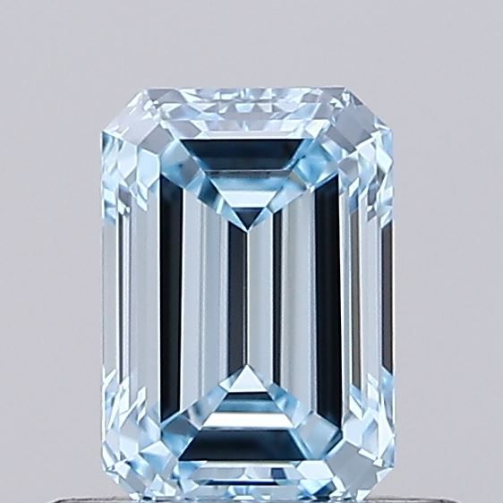 0.54 CT Fancy Intense Blue EMERALD