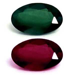 ALEXANDRITE FACETED 0.11ct GREEN Blue Green to Intense Purple EC BRAZIL NONE