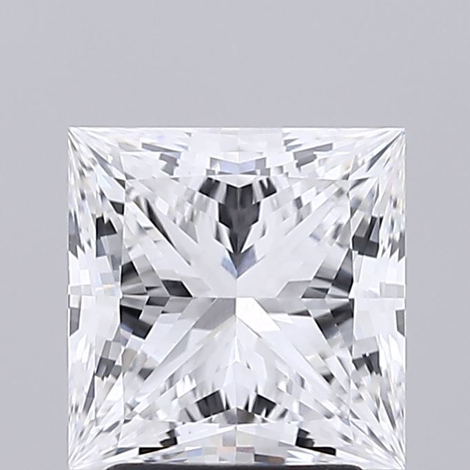 2.51 Carat D VVS2 Princess Lab Diamond