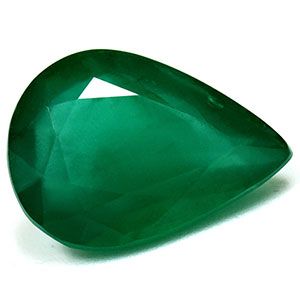 Szmaragd 4,69 ct, zielony, szlif gruszka