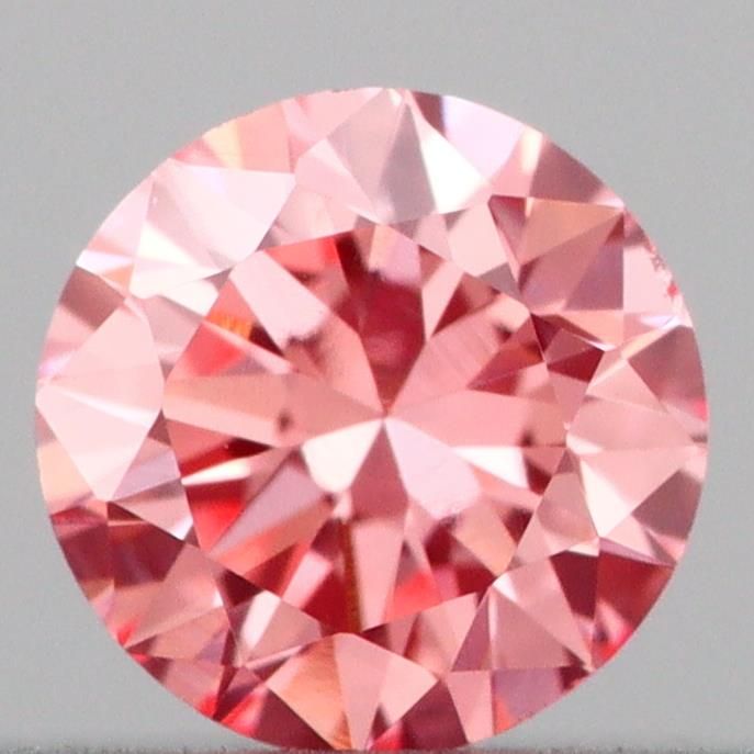 0.17 CT Fancy Vivid Pink ROUND
