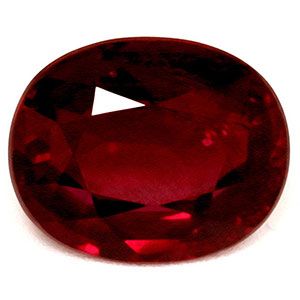 RUBY FACETED 2.14ct RED Pigeon Blood Red EC REST_OF_AFRICA NONE