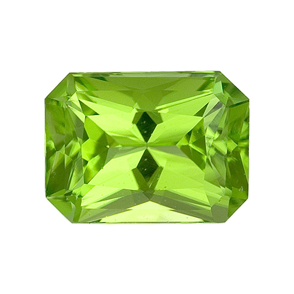 PERIDOT FACETED 2.43ct GREEN EC PAKISTAN NONE
