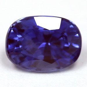Szafir 1,59 ct, niebieski, szlif cushion