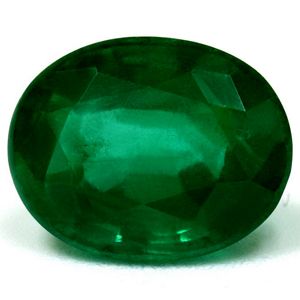 Szmaragd 2,73 ct, zielony, szlif owalny