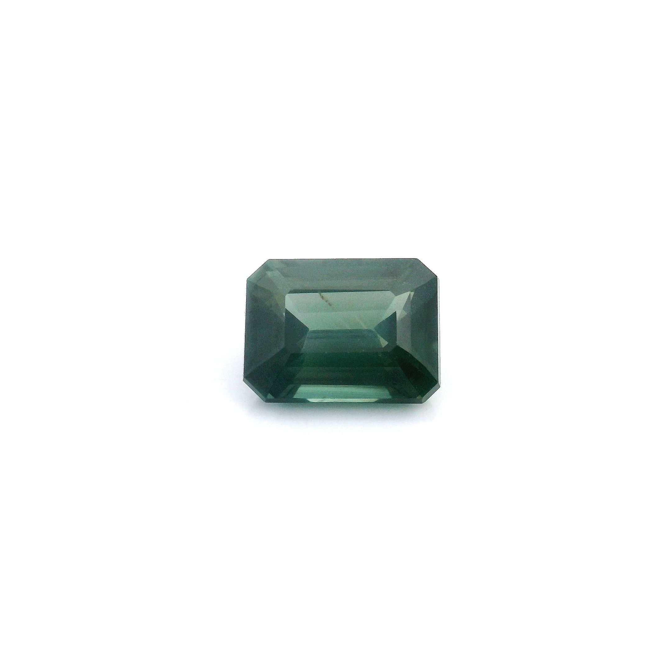 Szafir 1,56 ct, niebieski, szlif ośmiokątny