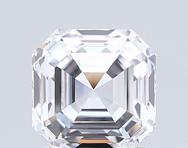 1.84 carat e VVS2 EX Cut IGI asscher diamond