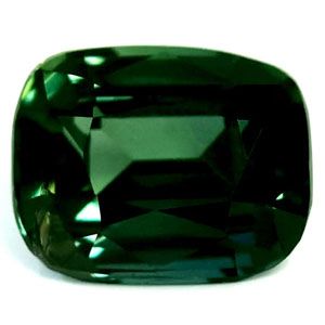 Szafir 1,38 ct, morski, szlif cushion