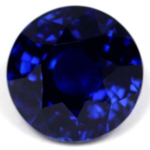 SAPPHIRE FACETED 7.2ct BLUE Intense Blue EC MADAGASCAR NONE