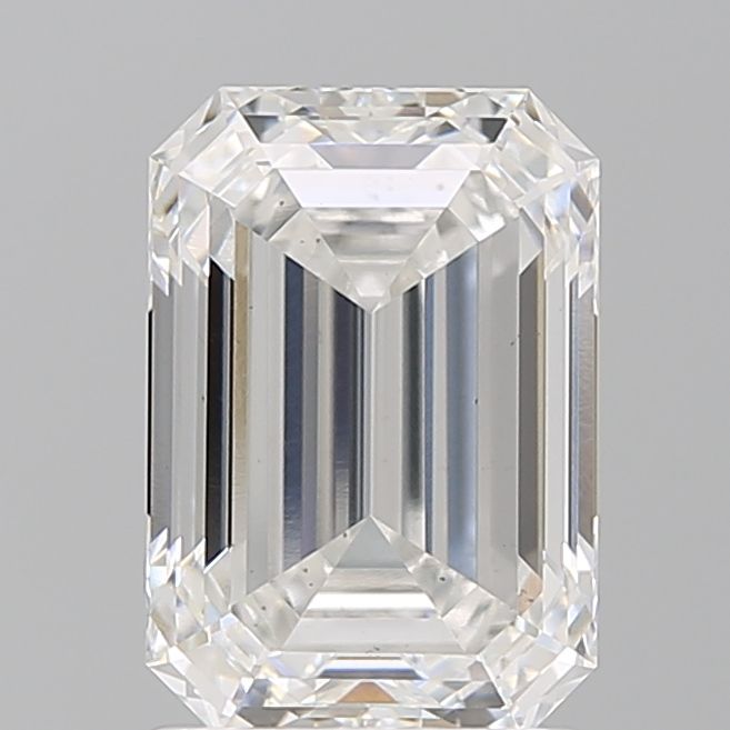 Diamant Émeraude 2.07 ct - Couleur E - Pureté VS2