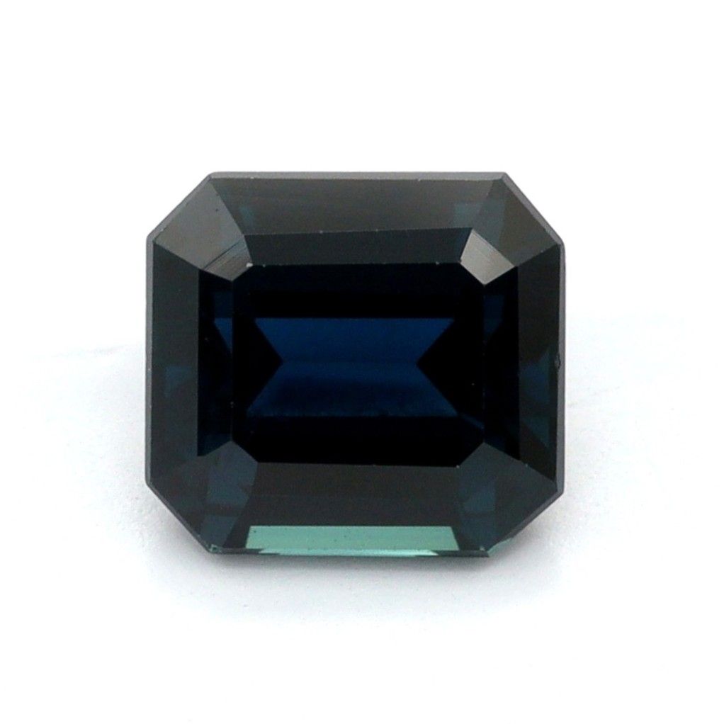 SAPPHIRE FACETED 1.18ct BLUE EC AUSTRALIA HEATED