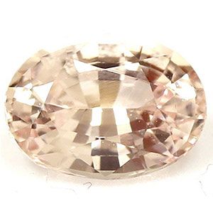 SAPPHIRE FACETED 0.78ct PEACH Peach EC MADAGASCAR HEATED