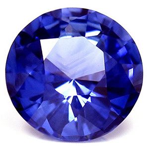 SAPPHIRE FACETED 0.78ct BLUE Vivid Blue EC SRILANKA HEATED