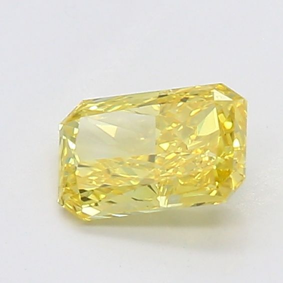 0.39 CT Fancy Vivid Yellow RADIANT