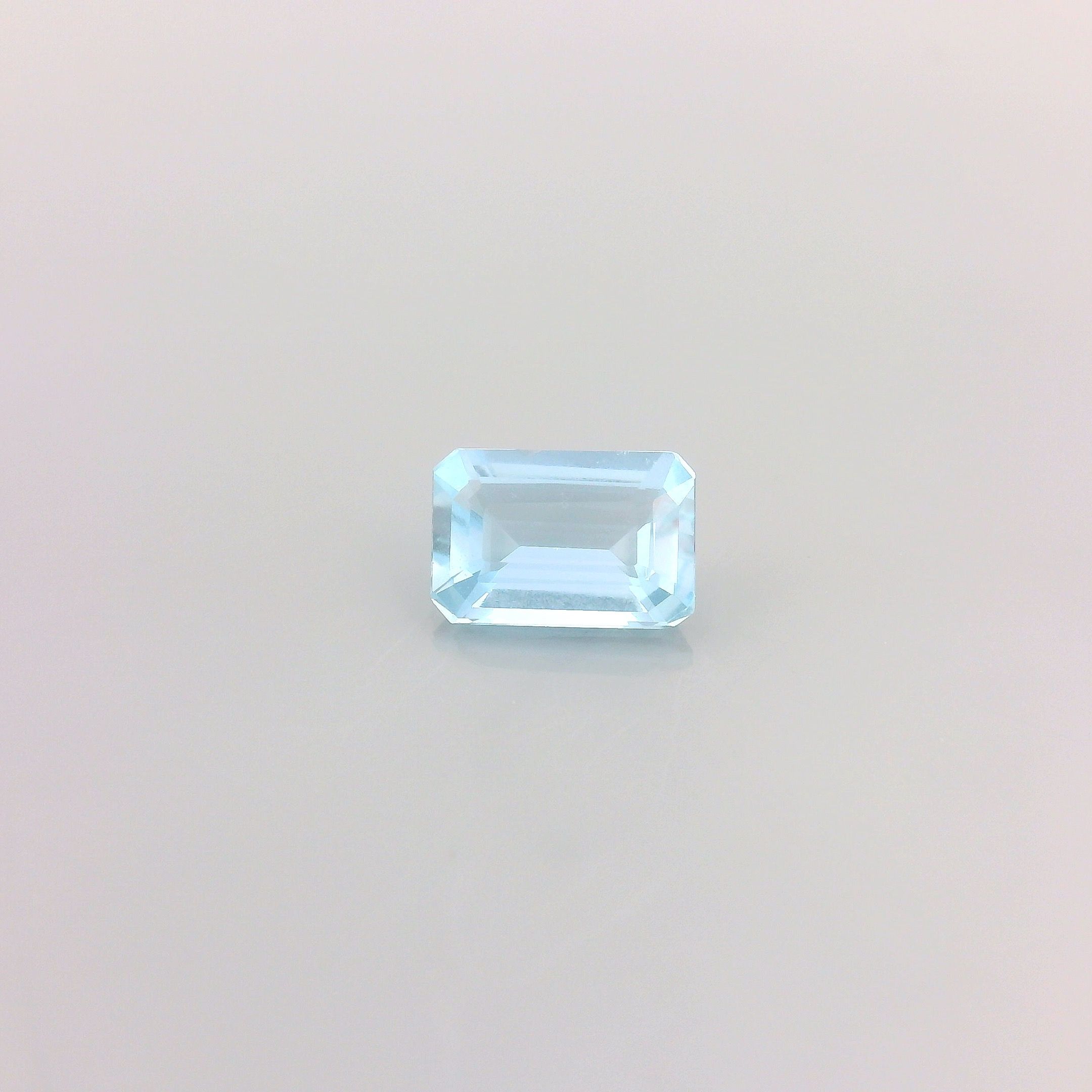 0.49 ct Octagonal aquamarine