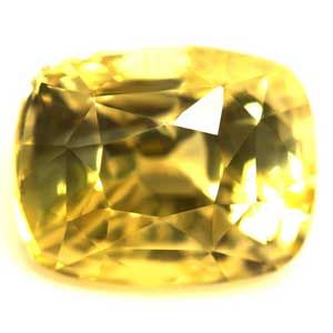 SAPPHIRE FACETED 3.01ct YELLOW Vivid Yellow EC SRILANKA NONE