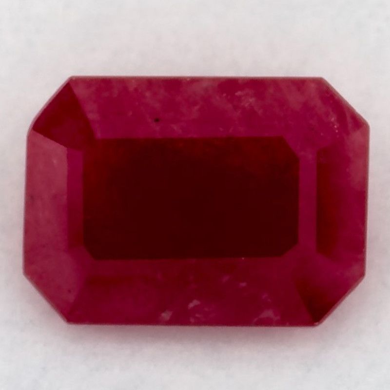 RUBY FACETED 1.28ct RED Red SI MOZAMBIQUE HEATED
