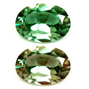 Pierre précieuse en vrac certifiée Alexandrite à changement de couleur Pierre précieuse en vrac certifiée Alexandrite à changement de couleur