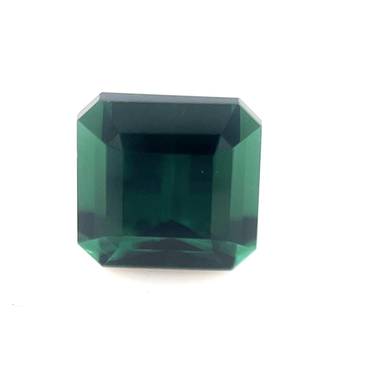 Turmalin 1,38 ct, zielony, szlif szmaragdowy