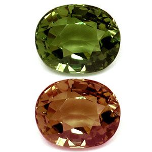 Aleksandryt 1,18 ct, zielony, szlif owalny