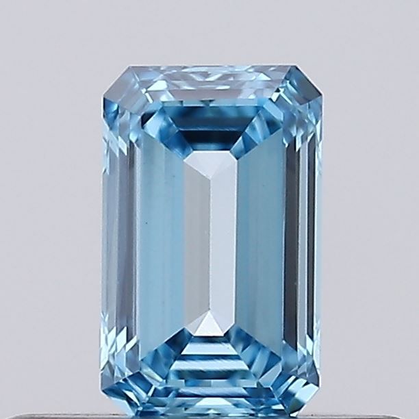 0.29 CT Fancy Vivid Blue EMERALD