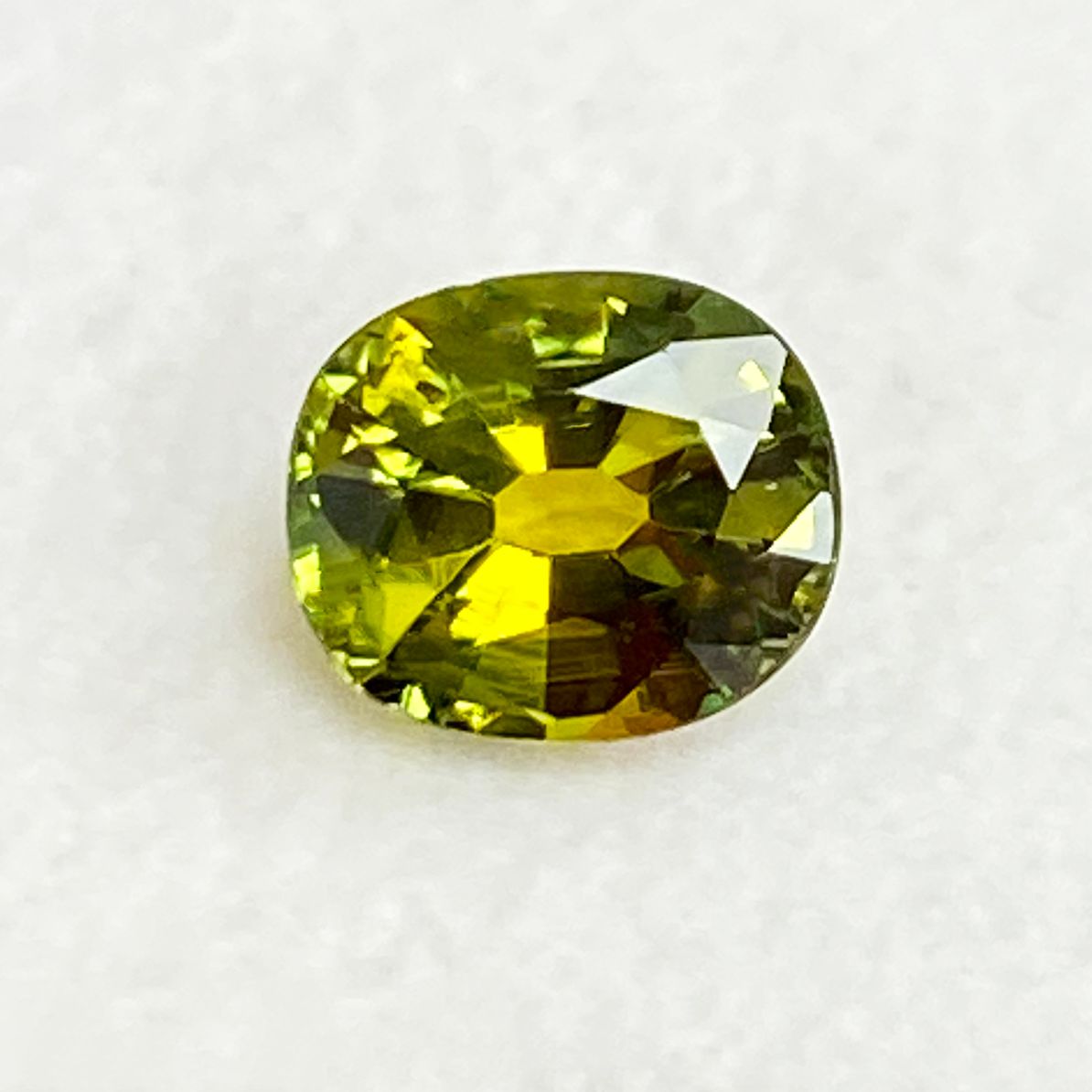SAPPHIRE FACETED 1.22ct MULTI_COLOR MULTI_COLOR EC AUSTRALIA HEATED