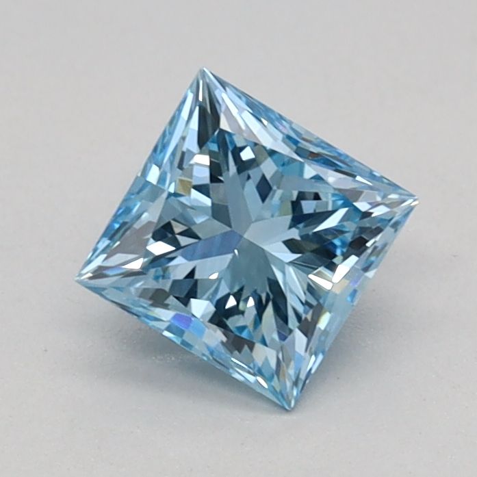 0.54 CT Fancy Vivid Blue PRINCESS