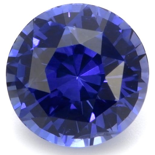 SAPPHIRE FACETED 1.56ct BLUE Blue EC SRILANKA HEATED